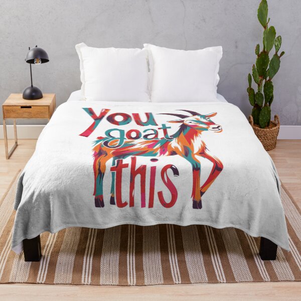Item preview, You Goat This: Motivational and Colorful Goat Art designed and sold by kjon88.
