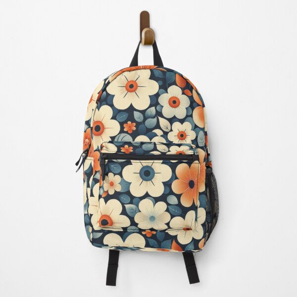 Item preview, Retro Flower Pattern Design designed and sold by RGShirtWorks.