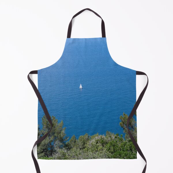 Item preview, Sailboat in the azure Mediterranean designed and sold by DavidGabisPhoto.