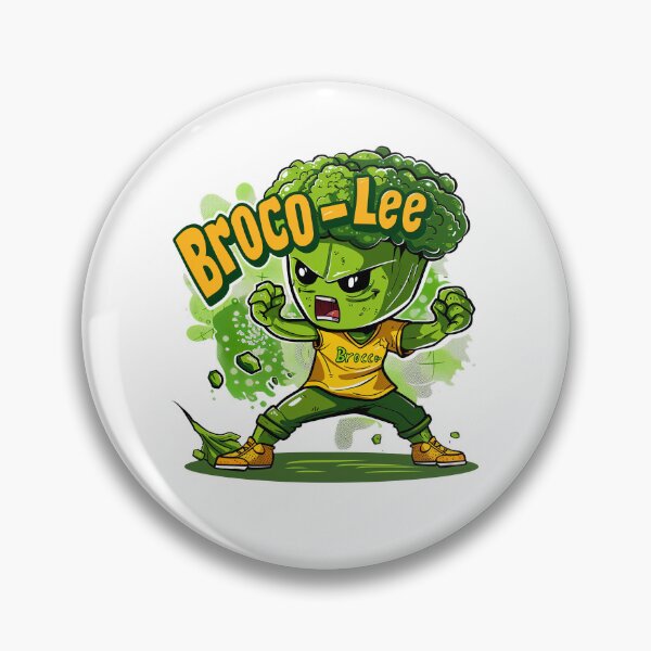 Item preview, Broco-Lee: The Ultimate Green Fighter Cartoon designed and sold by kjon88.