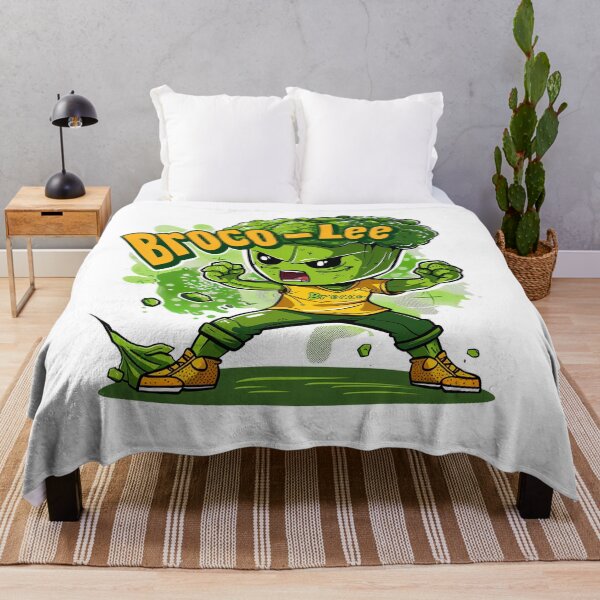 Item preview, Broco-Lee: The Ultimate Green Fighter Cartoon designed and sold by kjon88.