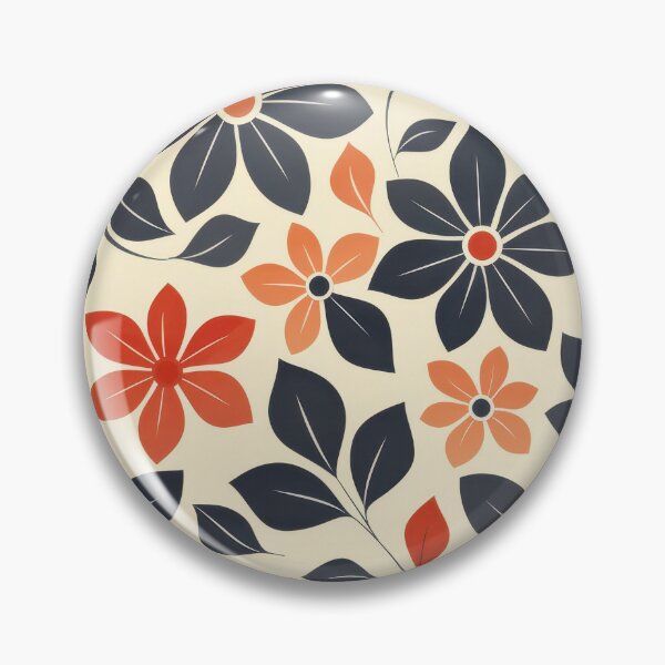 Item preview, Retro Floral Pattern Design designed and sold by ML-Media.