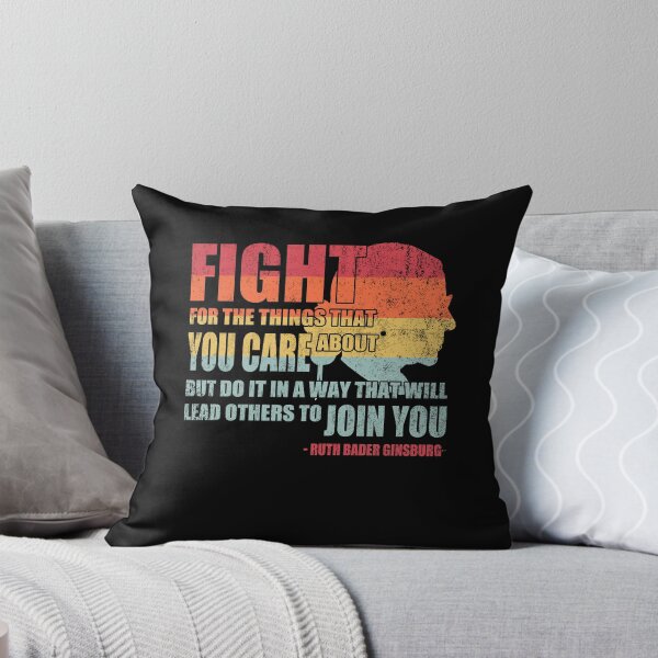 Item preview, Feminist RBG Fight For The Things That You Care About Fun Gift designed and sold by Simeon	 Dorelus.