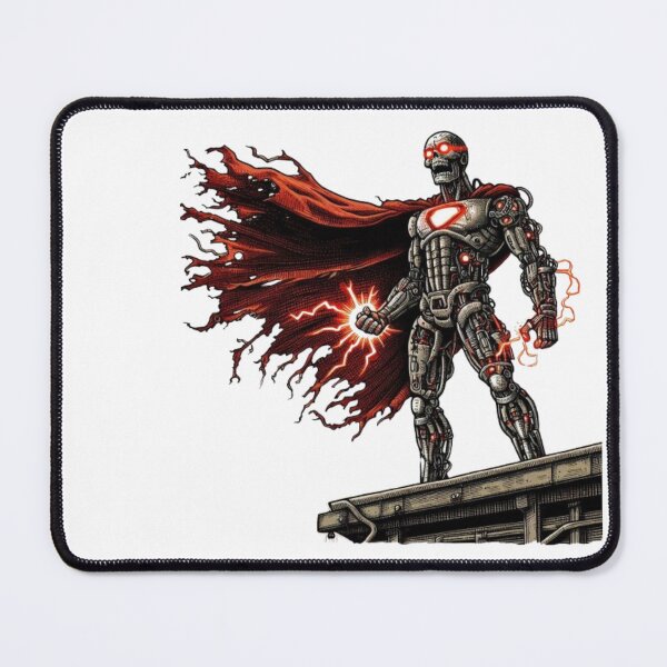Item preview, Angry Superhero Zombie Robot designed and sold by MagickDragon.