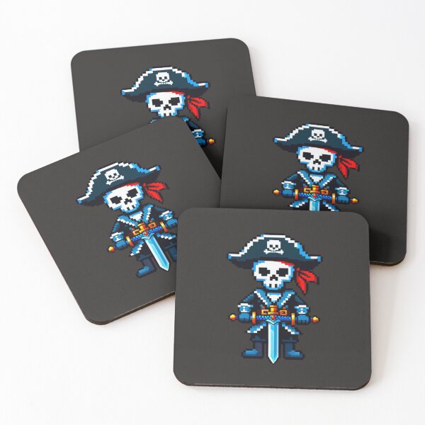 Item preview, Pirate Skeleton: Captain of the Pixel Seas designed and sold by Ronny-Owiso.