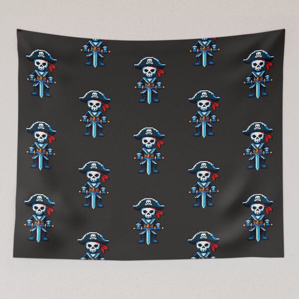 Item preview, Pirate Skeleton: Captain of the Pixel Seas designed and sold by Ronny-Owiso.