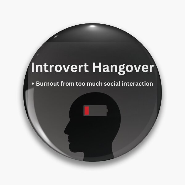 Item preview, Introvert Quote (Black) designed and sold by Regent-art.
