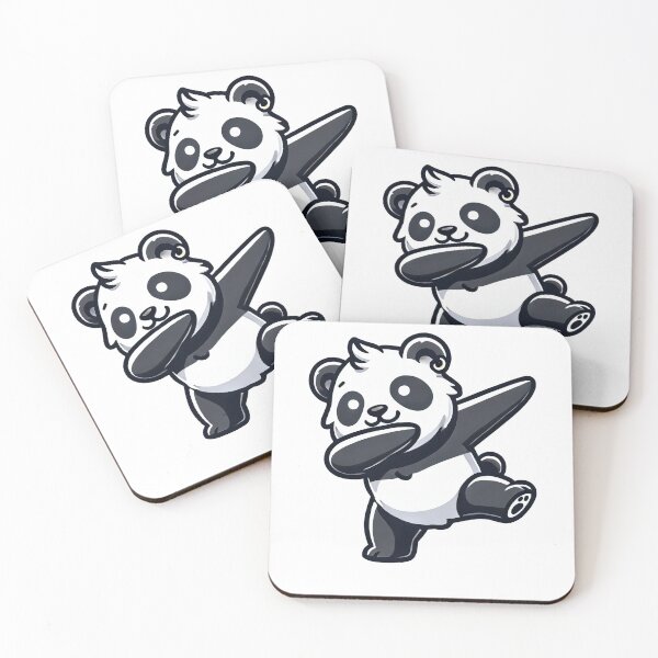 Item preview, Adorable Dabbing Panda Cartoon - Perfect for Animal Lovers designed and sold by NTTWJIYA.
