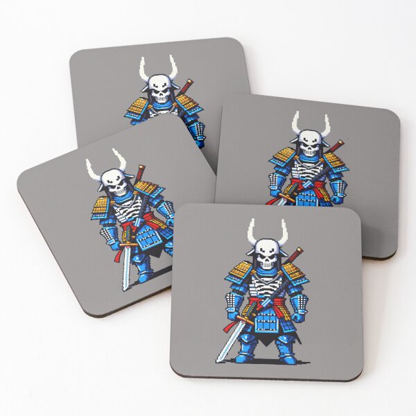 Item preview, Samurai Skeleton: Warrior of the Pixel Realm designed and sold by Ronny-Owiso.