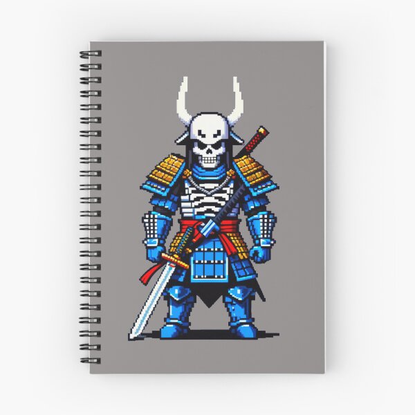 Item preview, Samurai Skeleton: Warrior of the Pixel Realm designed and sold by Ronny-Owiso.