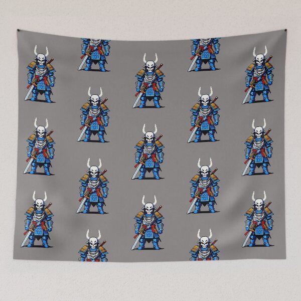 Item preview, Samurai Skeleton: Warrior of the Pixel Realm designed and sold by Ronny-Owiso.