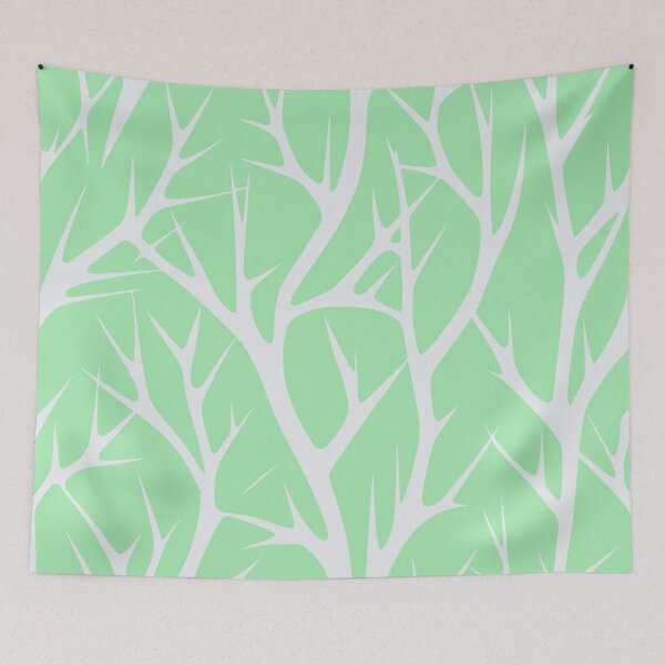 Item preview, Green Branch pattern designed and sold by Pixevol.
