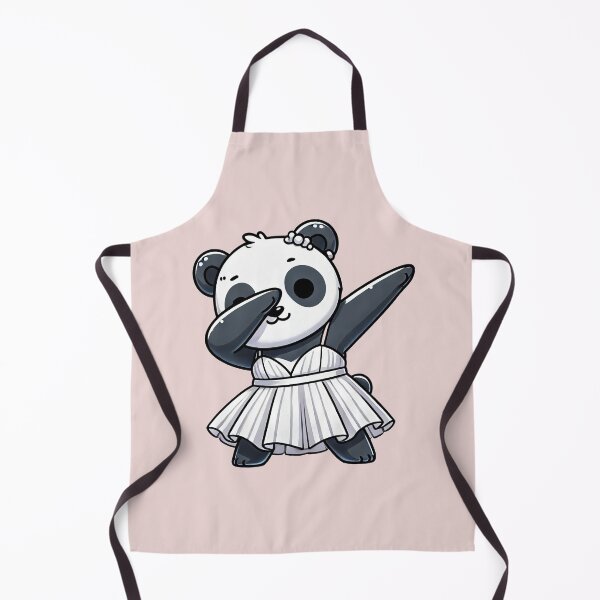 Item preview, Cute Dabbing Panda in Dress - Perfect for Fun and Fashion Lovers designed and sold by NTTWJIYA.