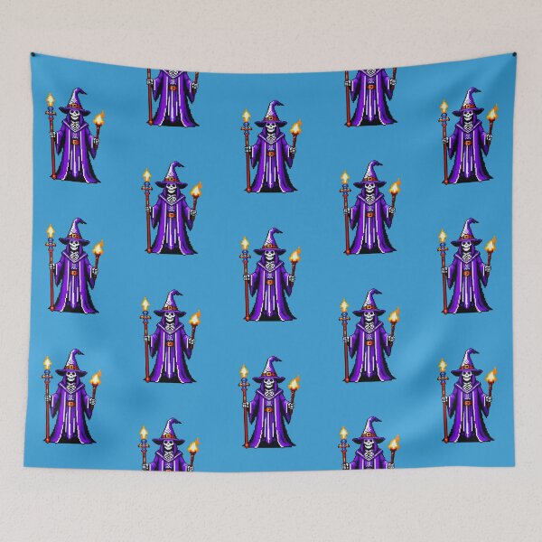 Item preview, Wizard Skeleton: Master of Pixel Magic designed and sold by Ronny-Owiso.