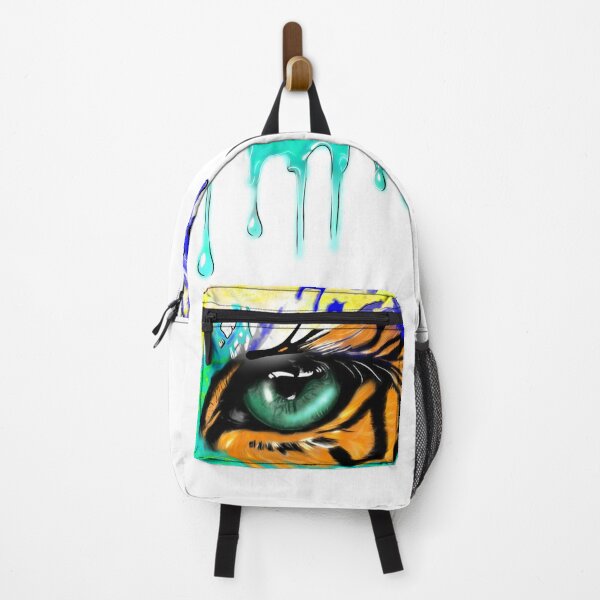 Item preview, Colorful eye of the tiger designed and sold by MeliiisandreArt.