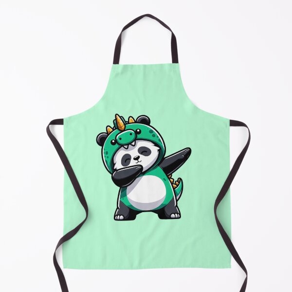 Item preview, Adorable Dabbing Panda in Dinosaur Costume - Perfect for Fun and Fantasy Lovers designed and sold by NTTWJIYA.