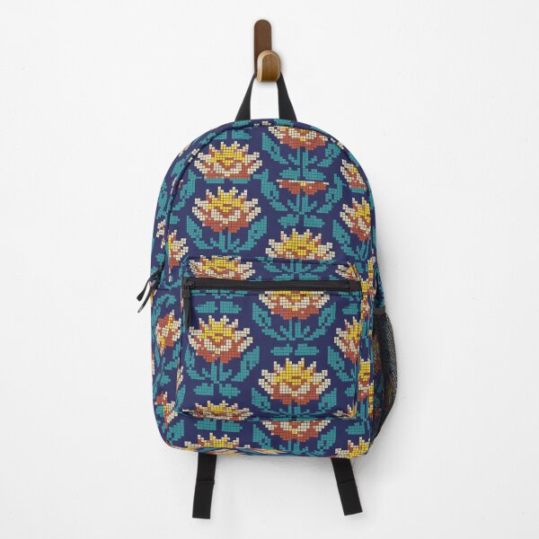 Item preview, pixel flower pattern designed and sold by ilomuilo.