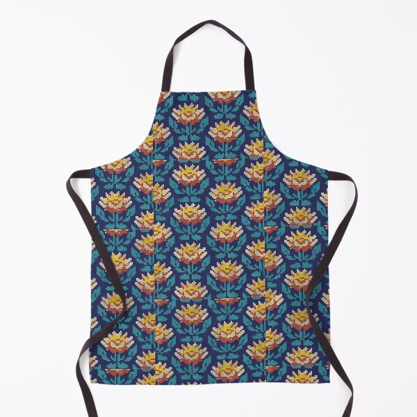 Item preview, pixel flower pattern designed and sold by ilomuilo.