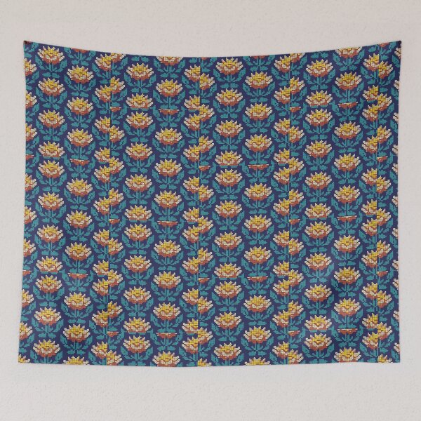 Item preview, pixel flower pattern designed and sold by ilomuilo.