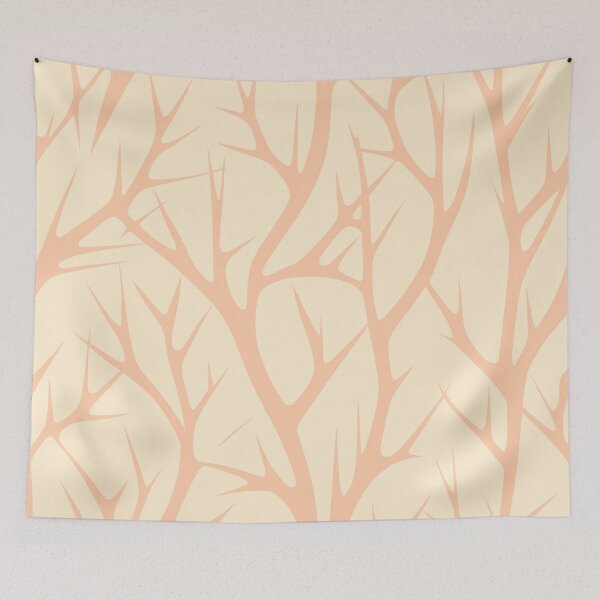 Item preview, Cream Branch pattern designed and sold by Pixevol.