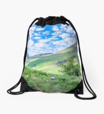 Lake District landscape Drawstring Bag