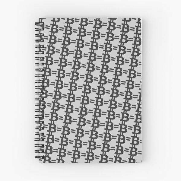 Item preview, Bitcoin Monogram Pattern logos designed and sold by NoCompetition.