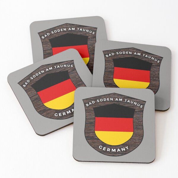 Item preview, Bad Soden am Taunus Germany Emblem Flag designed and sold by World Designs.