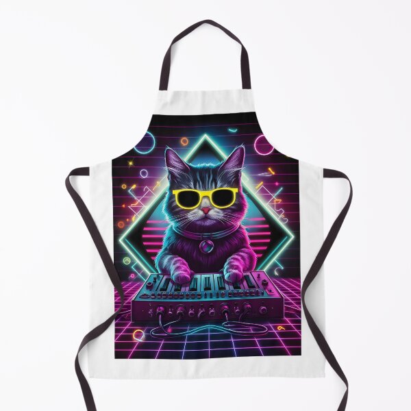 Item preview, Retro Synth Kitty designed and sold by DIUMERI.