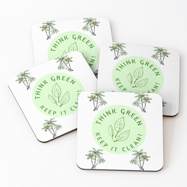 Item preview, Think Green, keep it Clean designed and sold by GloboStyle Design .
