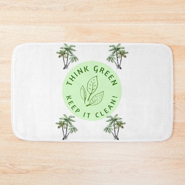 Item preview, Think Green, keep it Clean designed and sold by GloboStyle Design .