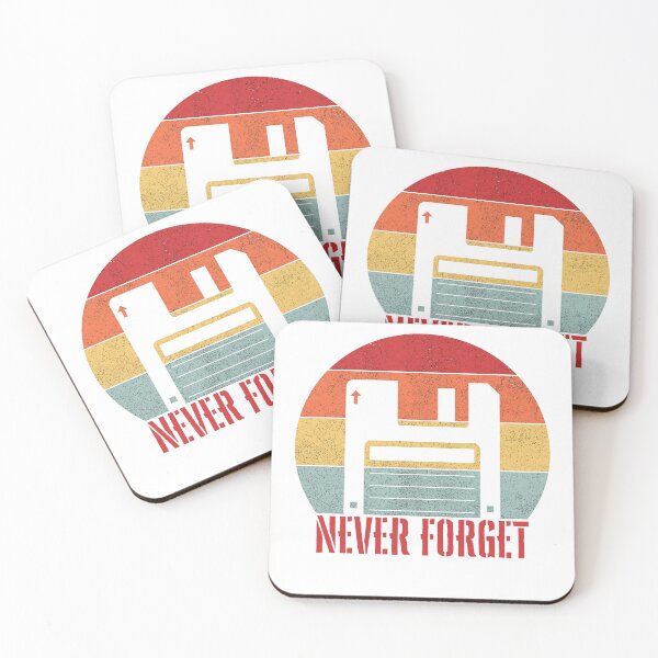 Item preview, Never Forget Retro Tape Floppy Disk designed and sold by CCey.