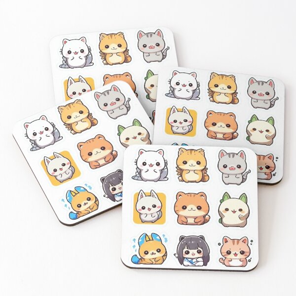 Item preview, Funny cat stickers designed and sold by Arnadn.