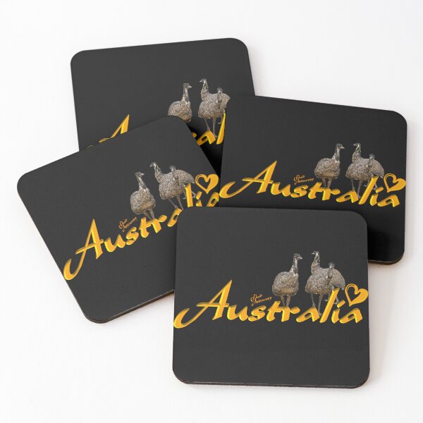 Item preview, Australian Emus designed and sold by Fluid Artzworx.