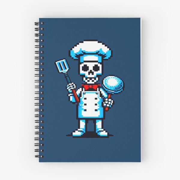 Item preview, Chef Skeleton: Pixelated Culinary Master designed and sold by Ronny-Owiso.