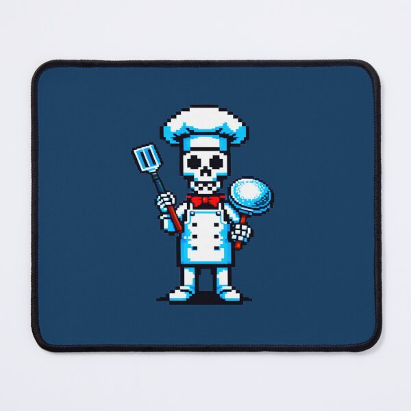 Item preview, Chef Skeleton: Pixelated Culinary Master designed and sold by Ronny-Owiso.