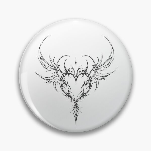 Item preview, cyber sigilism heart designed and sold by mochiirum.