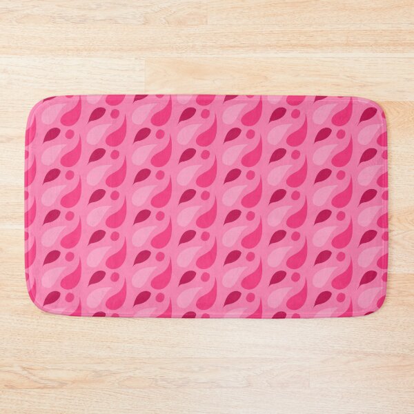 Item preview, Pink shades paisley seamless pattern print designed and sold by SpinklyCreations.