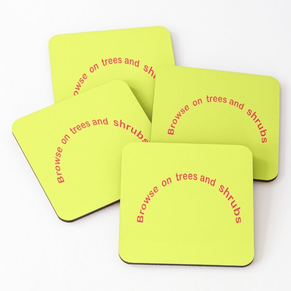 Item preview, Exclusive Browsing on trees and shrubs designed and sold by annenambiro.