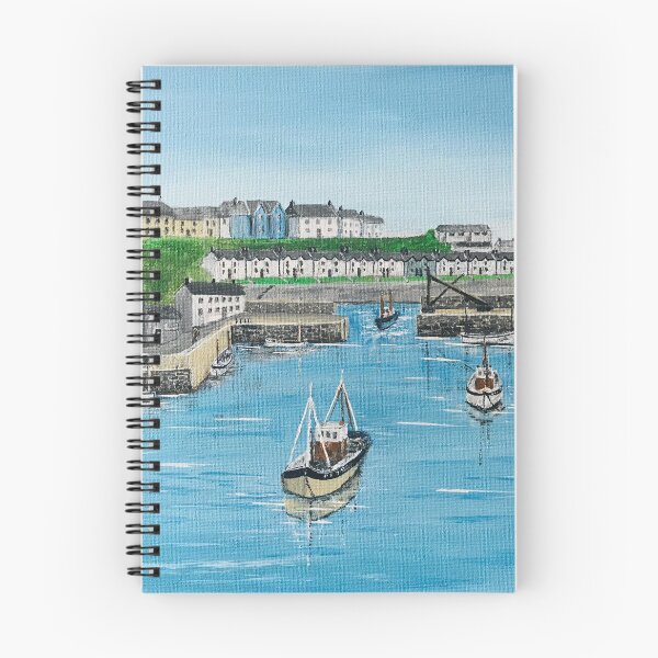 Item preview, Porthleven Harbour Cornwall designed and sold by petewilsonart.