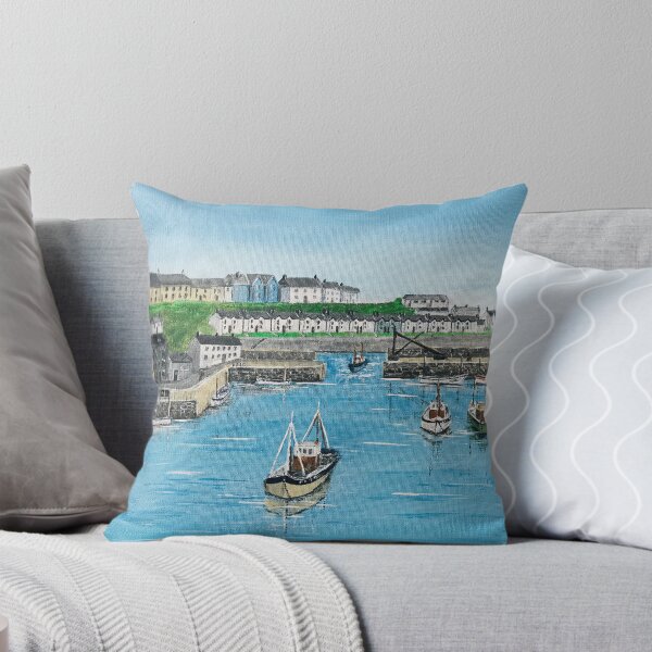 Item preview, Porthleven Harbour Cornwall designed and sold by petewilsonart.