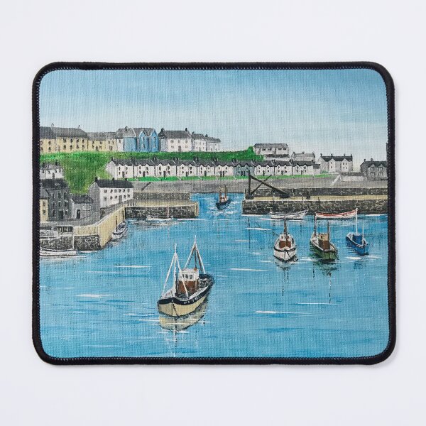 Item preview, Porthleven Harbour Cornwall designed and sold by petewilsonart.