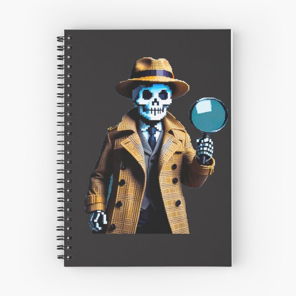 Item preview, Detective Skeleton: Pixelated Mystery Solver designed and sold by Ronny-Owiso.