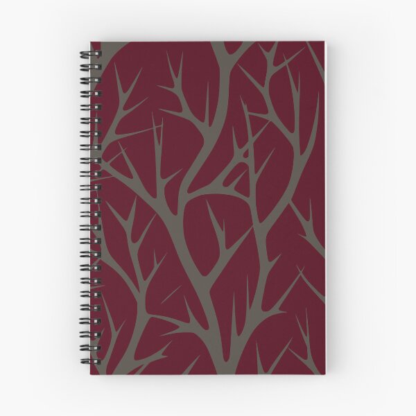Item preview, Burgundy Branch pattern designed and sold by Pixevol.