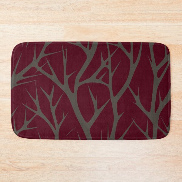 Item preview, Burgundy Branch pattern designed and sold by Pixevol.