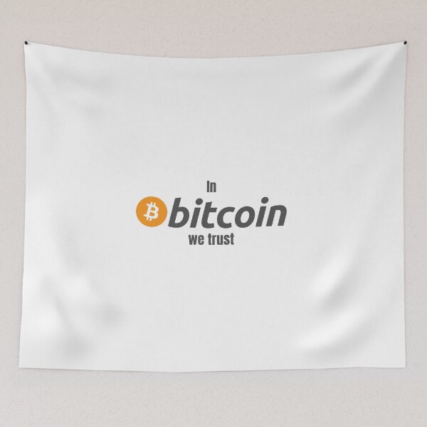 Item preview, In Bitcoin We Trust Crypto Design designed and sold by NoCompetition.