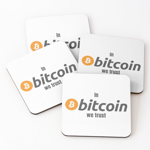 Item preview, In Bitcoin We Trust Crypto Design designed and sold by NoCompetition.