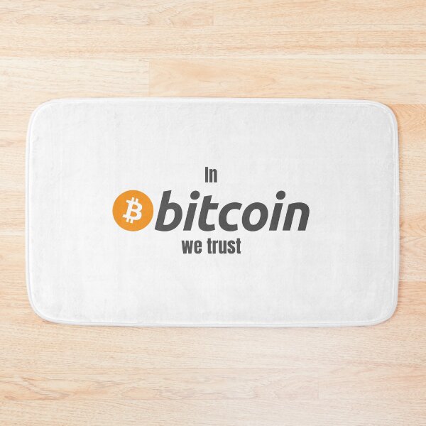 Artikelvorschau, Wir vertrauen auf Bitcoin Crypto Design entworfen und verkauft von NoCompetition.