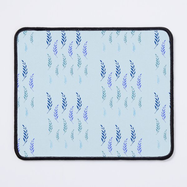 Item preview, Blue Leaves Pattern, Blue Leaf Set, Leaf Motif, Vibrant Gradient Leaves designed and sold by Art Shimmers.