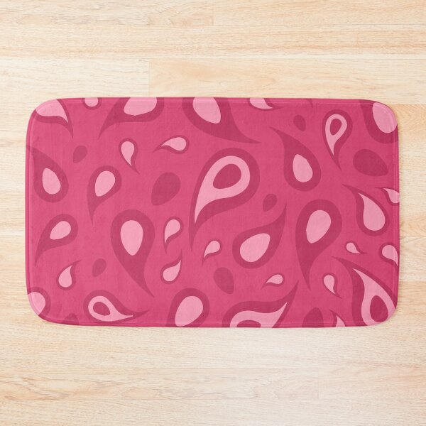 Item preview, Pink shades paisley seamless pattern print designed and sold by SpinklyCreations.