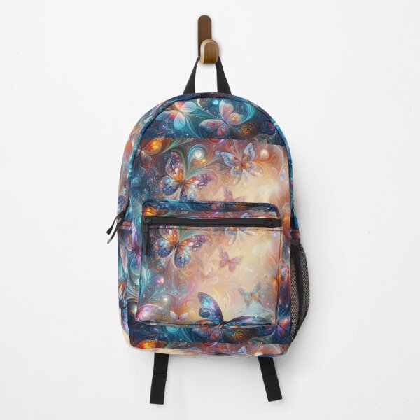 Item preview, Spectacular Colorful Magical Butterfly Pattern designed and sold by DigiDreamyArt.